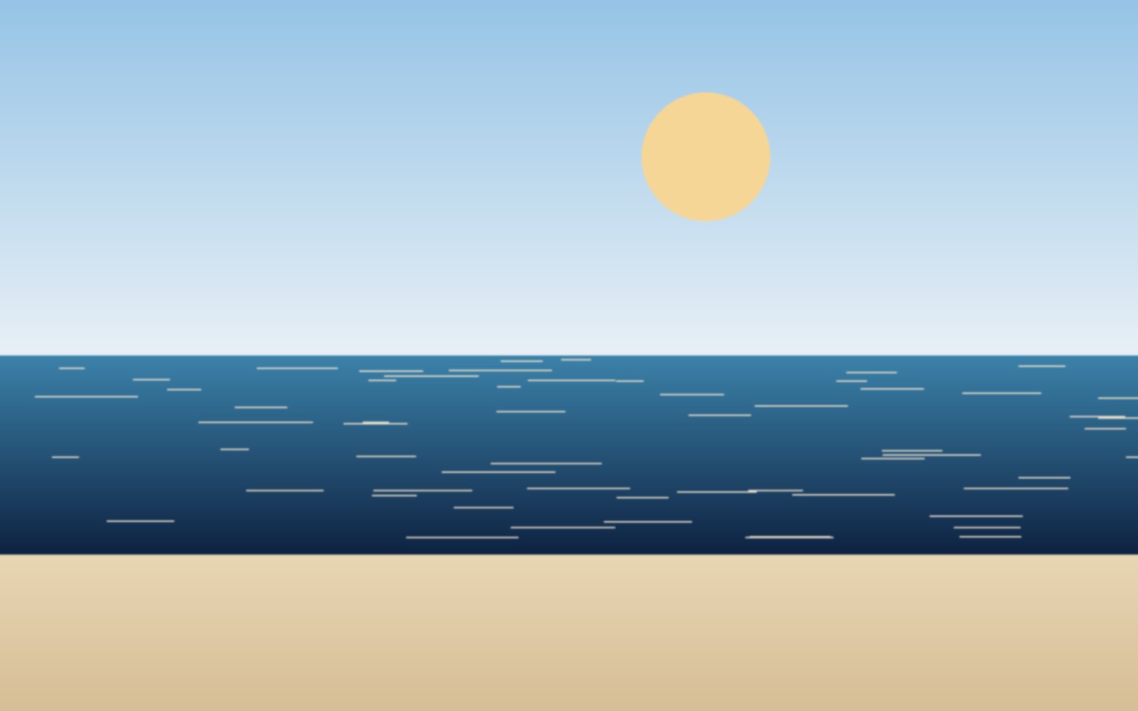 The beach of La Carihuela